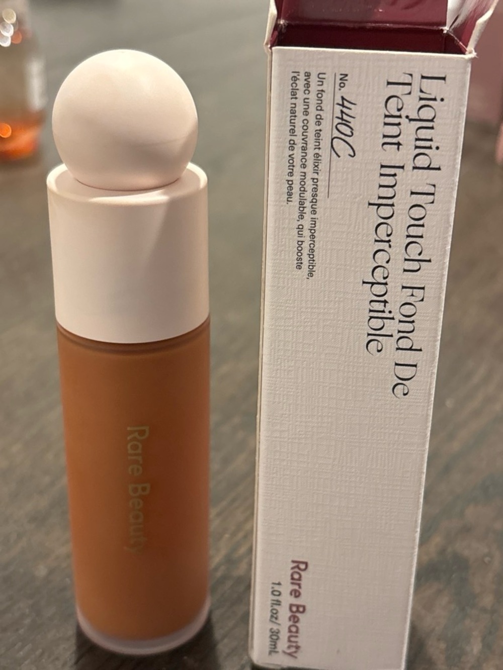 Rare Beauty Liquid Touch Foundation - Warm Deep / Tan Shade